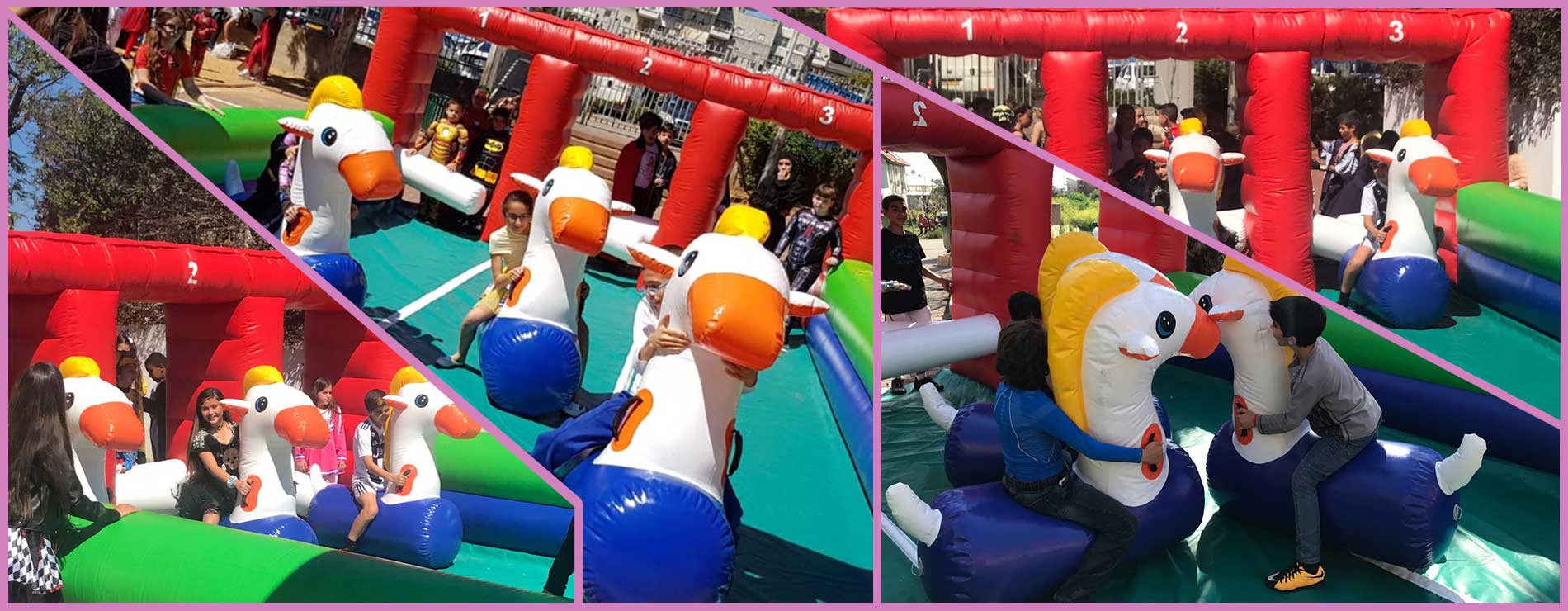 מתנפחים אינטראקטיבים חדשים